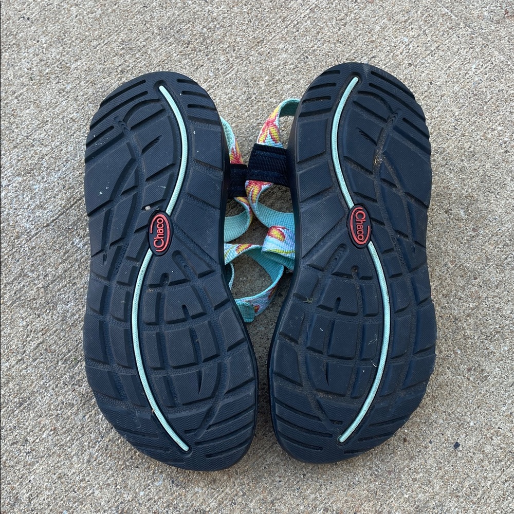 Chaco Sandals with Multicolor Straps and Black Soles - Picture 2 of 2